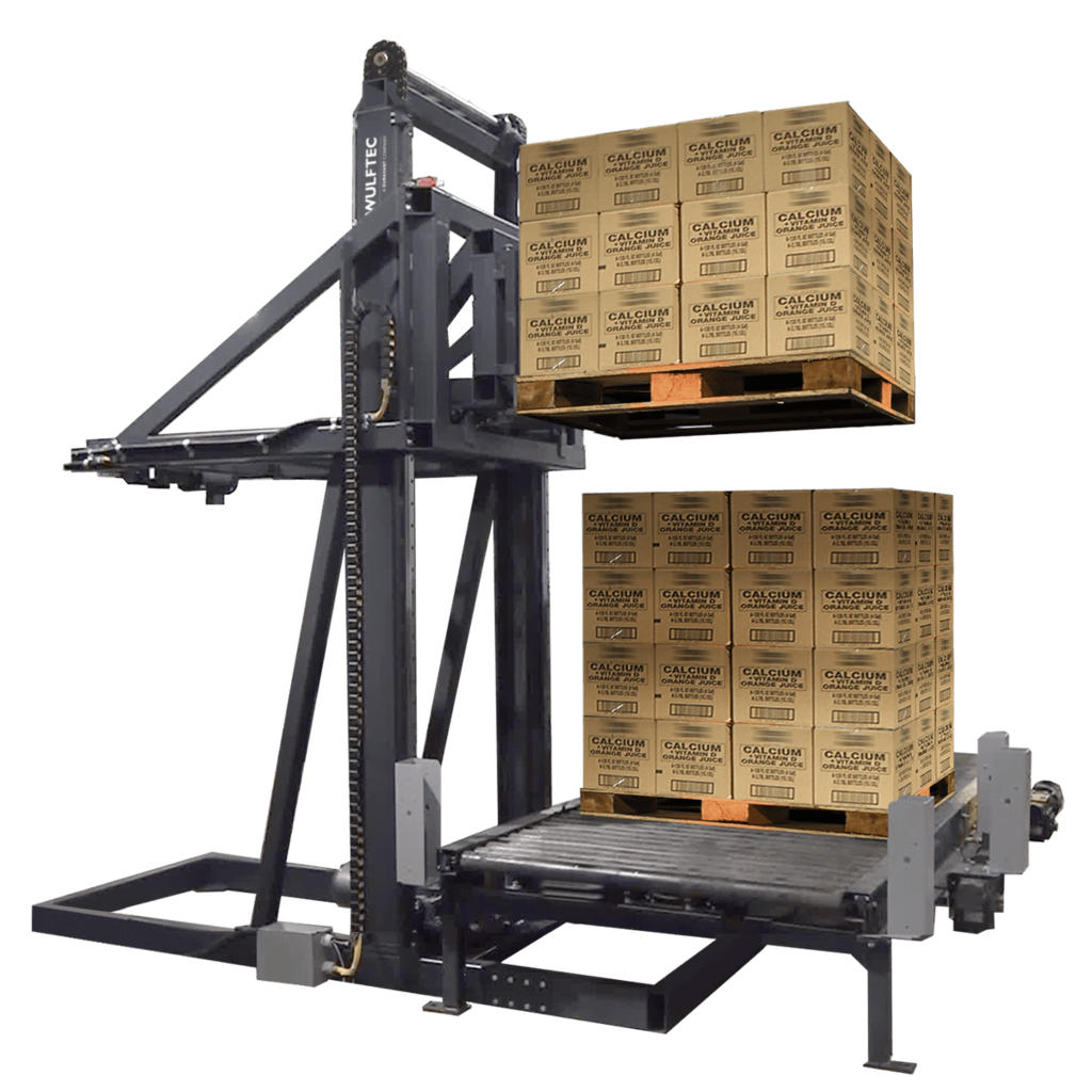 Pallet Handling Pallet Stacker From Wulftec Gertex Solutions
