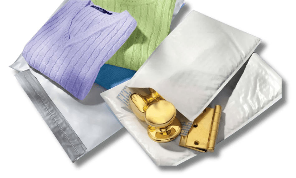 A mix of Poly Mailers - samples are available.
