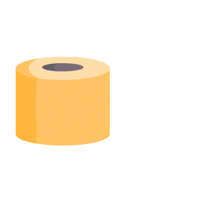 An animated gif of a roll of Gertex tape being rolled out