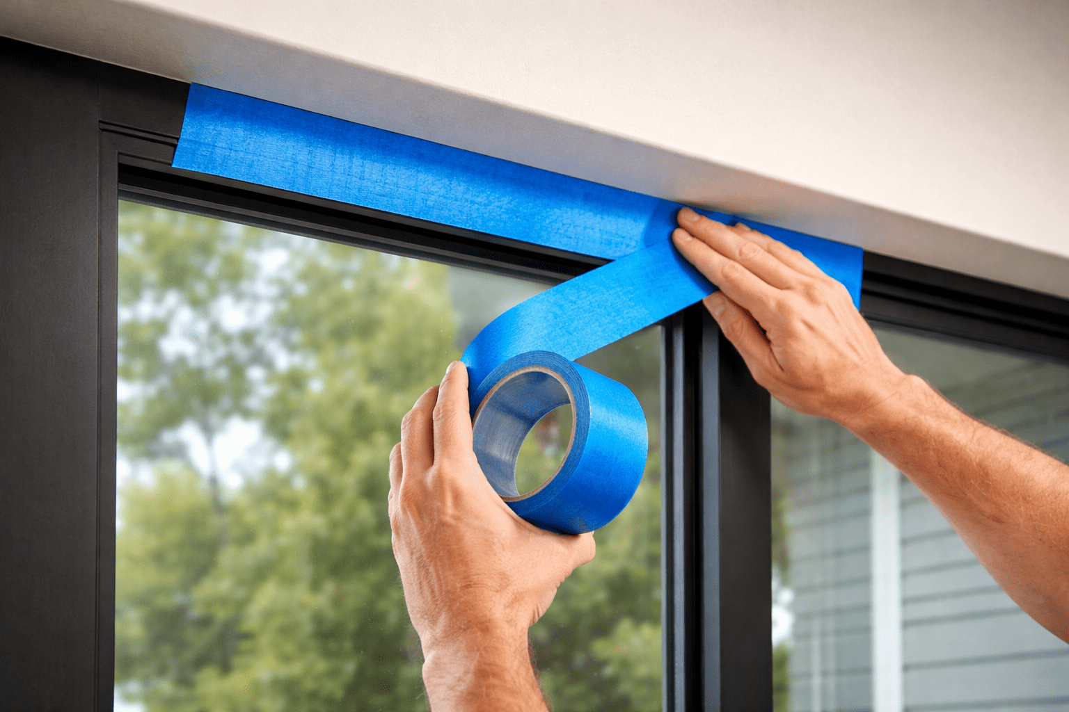 Packaging Tape for Windows, Doors & Glass