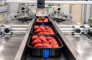 Flow Wrapping Fruit in Trays
