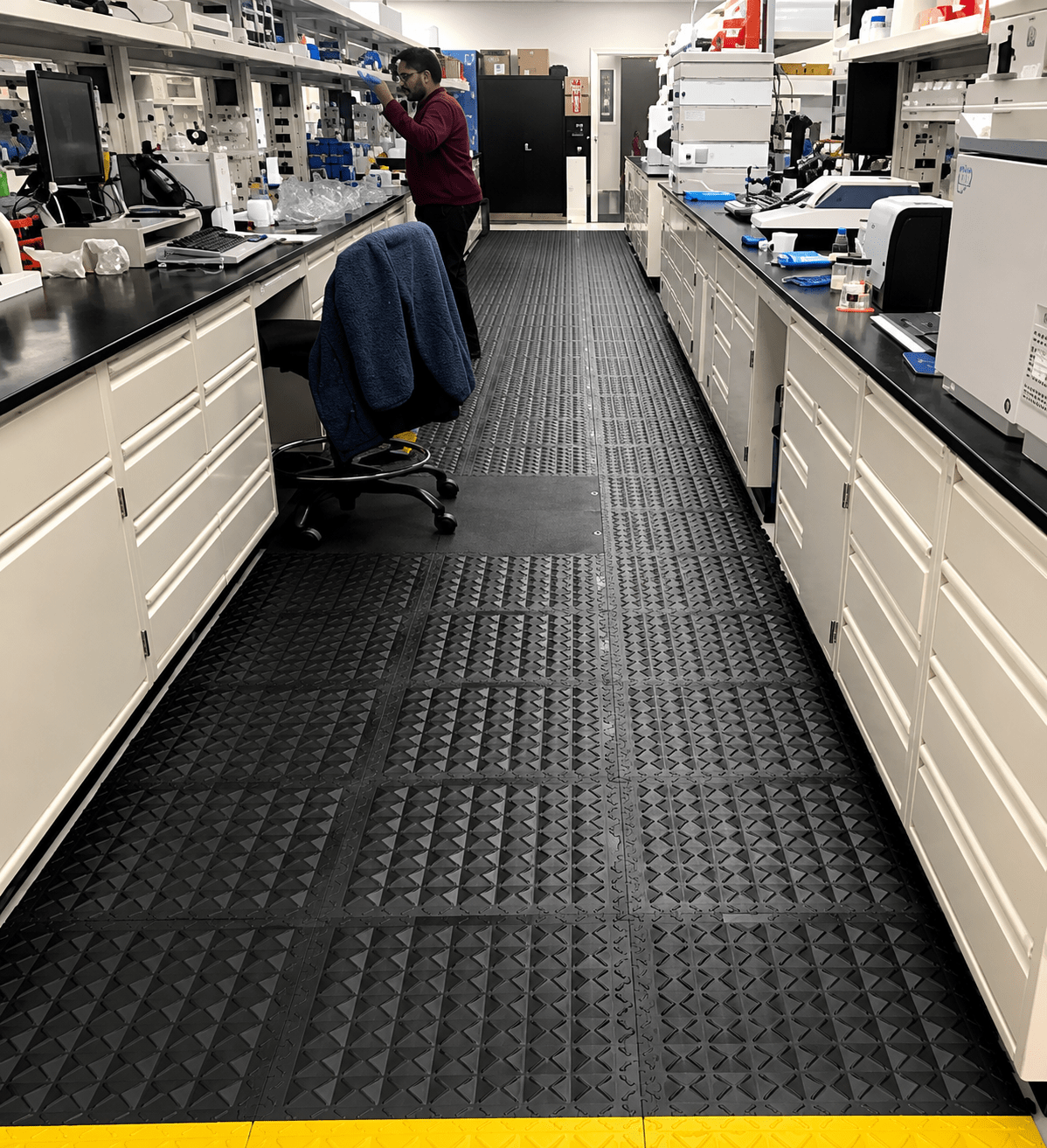 Pharmacy after matting products have been implemented